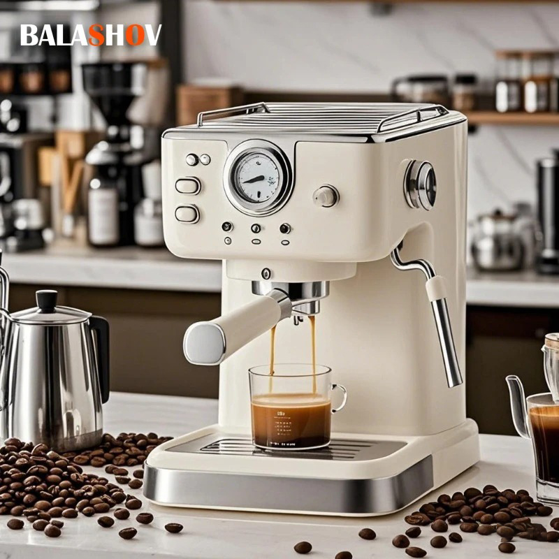 Breville Espresso Bes870 - 220 V Italienische Espressomaschine Edelstahl Kaffeemaschine